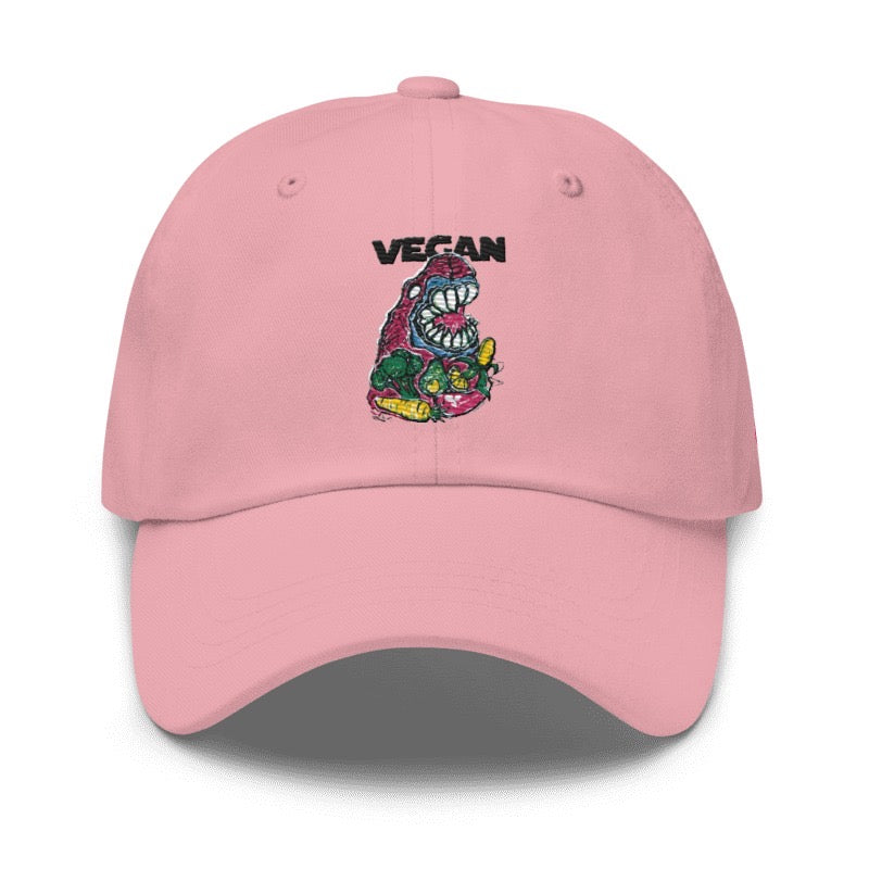 Pink 'Vegan Shark' Cap